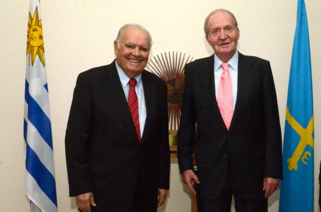 Visita Rey Juan Carlos a Fundación Astur